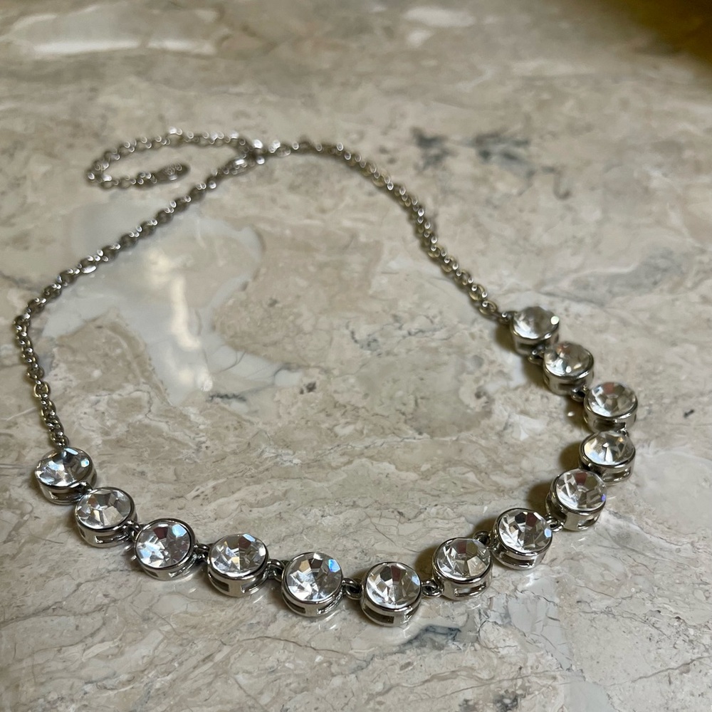 Cookie Lee Rhinestone Necklace - image 2